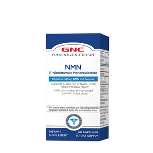 NMN &Beta;-Nicotinamide Mononucleotide - 60 Capsules &#40;60 Servings&#41;  | GNC